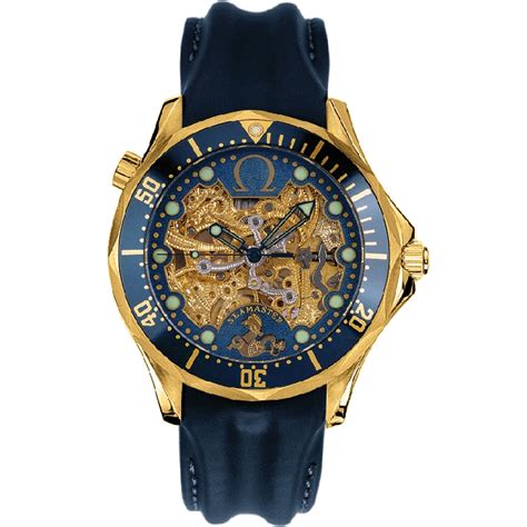 mens omega skeleton watch|omega skeleton gold helium escape.